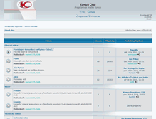 Tablet Screenshot of kymco-club.cz